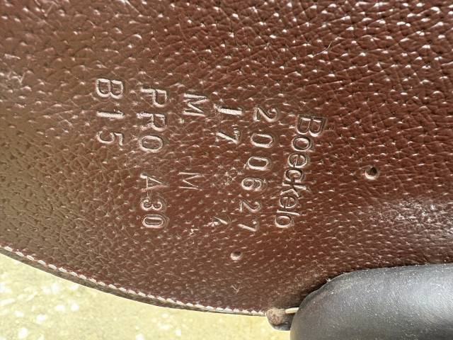 Selle Forestier mono quartier modèle Boeckelo 