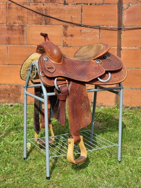 Selle western reining Teskey’s full tooling