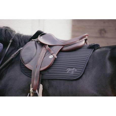 Tapis de selle Lyona Noir - PENELOPE COLLECTION