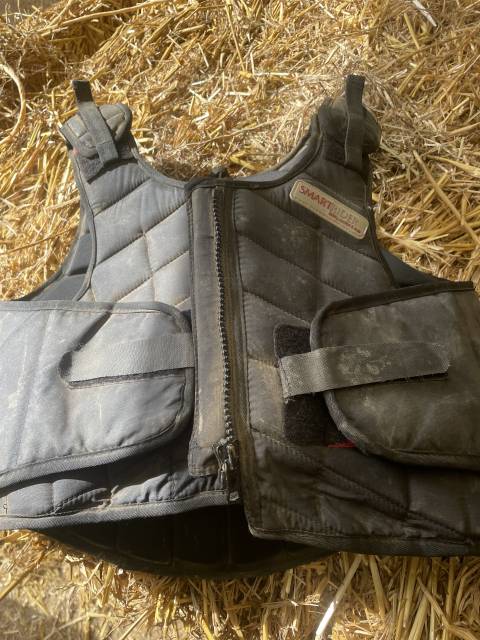 Gilet de cross noir smart rider