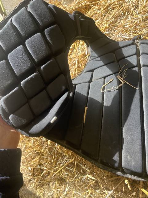 Gilet de cross noir smart rider