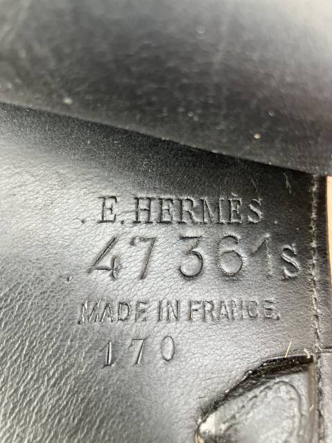 Selle HERMES dressage 17'