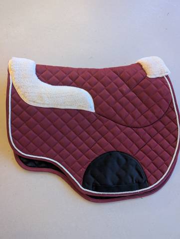 Tapis de selle Norton Bordeaux