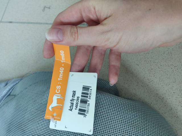 Bonnet anti mouche gris cob