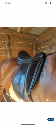 Selle dressage Childeric