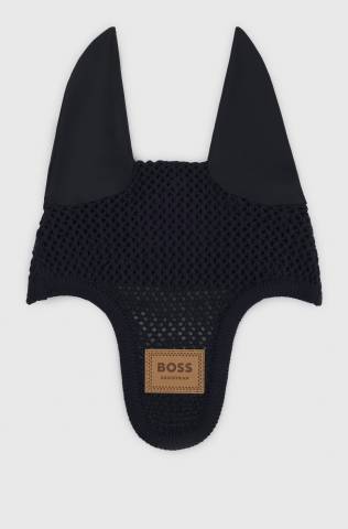 Bonnet anti-mouches monochrome logo sky captain - Boss equestrian