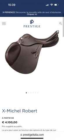 Selle prestige Michel robert