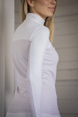 Polo de concours Debbie mesh manches longues - Pénélope collection