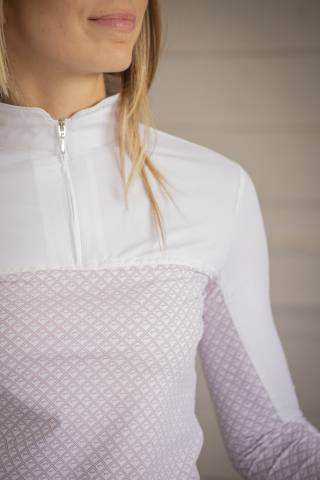 Polo de concours Debbie mesh manches longues - Pénélope collection