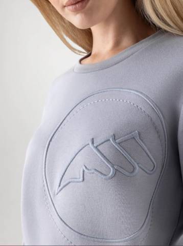 Pull d'équitation logo brodé CARTAC - Equiline - Confort et style