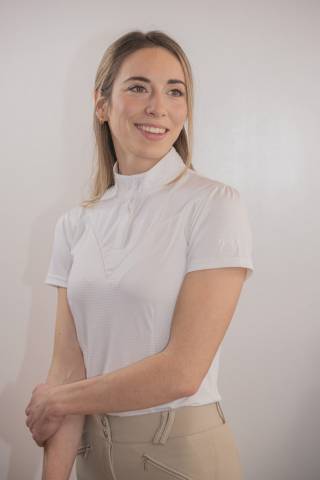 Polo de concours Las Honey - Pénélope collection - manches courtes