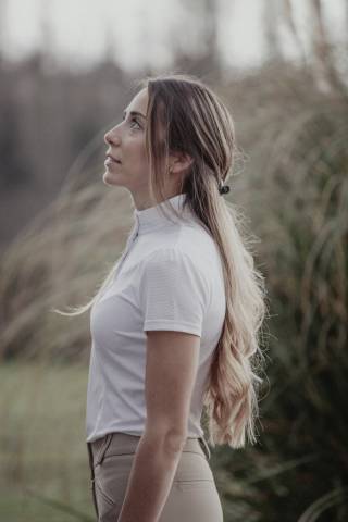 Polo de concours Las Honey - Pénélope collection - manches courtes