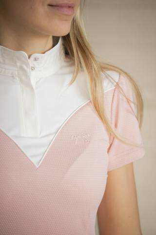 Polo de concours Las Honey - Pénélope collection - manches courtes