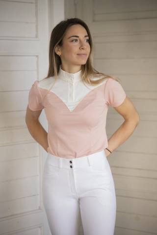 Polo de concours Las Honey - Pénélope collection - manches courtes