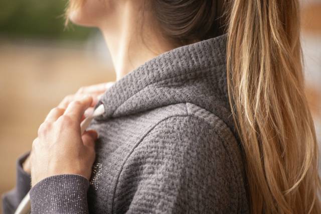 Sweat-shirt Tressy flock - Pénélope collection - confortable