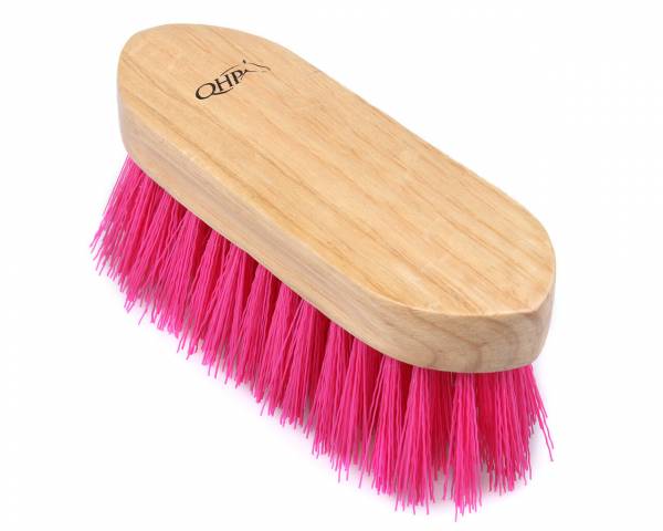 Brosse dandy qhp - nylon et bois - 4,5 cm de poils