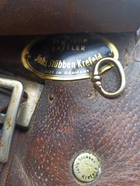 Selle mixte Stübben vintage 