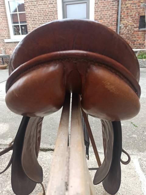 Selle mixte Stübben vintage 