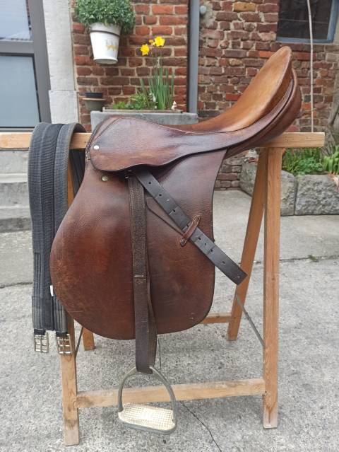 Selle mixte Stübben vintage 
