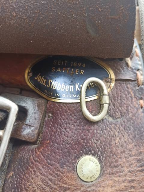 Selle mixte Stübben vintage 