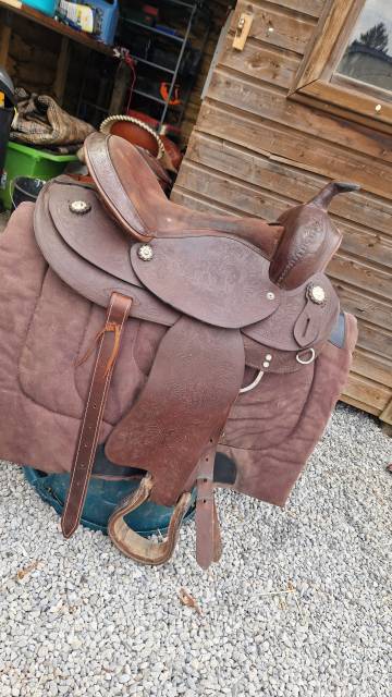 Selle western monte am&eacute;ricaine