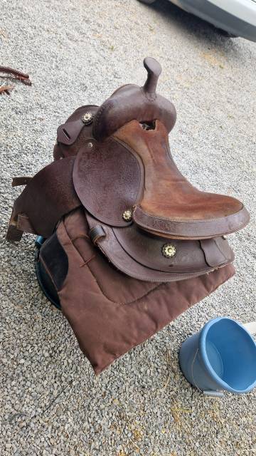 Selle western monte am&eacute;ricaine