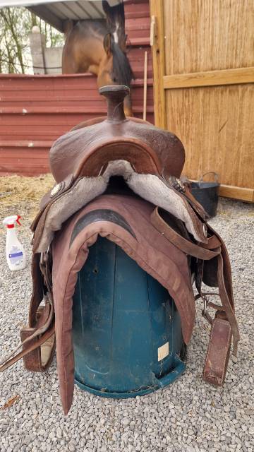 Selle western monte am&eacute;ricaine