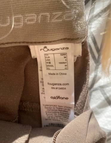 Pantalon d’équitation marron taille 36