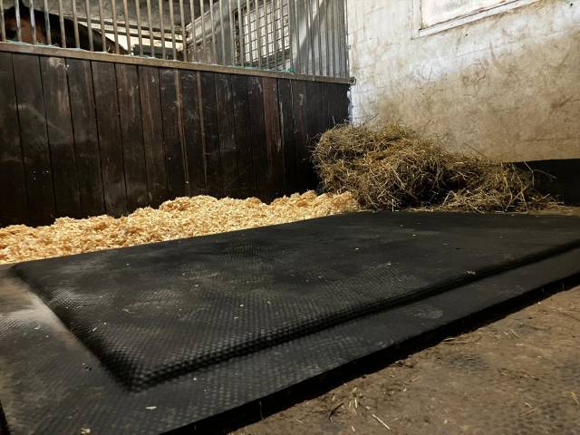Tapis matelas box en caoutchouc 