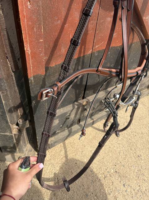 Filet / bridon Éric Thomas havane