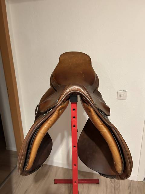 Selle Hermès Pessoa 17,5 de 1985