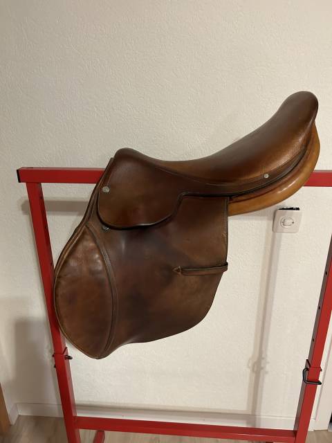 Selle Hermès Pessoa 17,5 de 1985