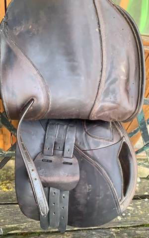 selle fouganza mixte 17"5 