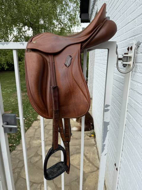 Selle Zaldi San Jorge 17,5 pouces