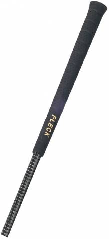 Stick de dressage poignée golf - Fleck - 120 cm en fibre de verre