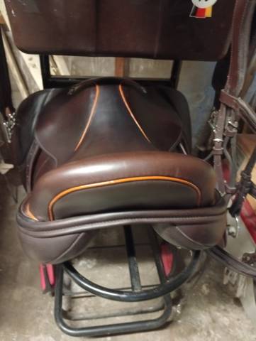 Selle Franck Baines mixte cuir top occasion 