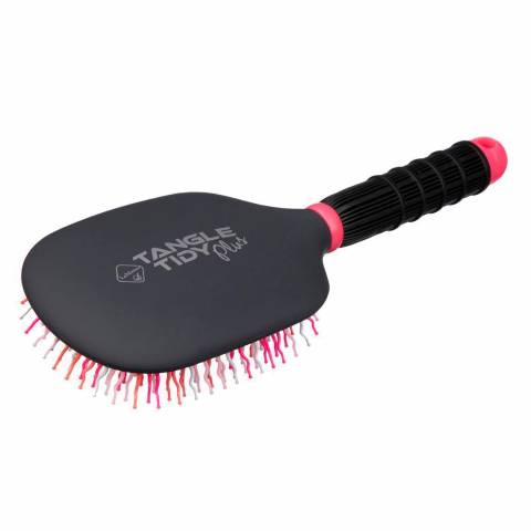 Brosse &agrave; crins tangle tidy - Lemieux - poign&eacute;e ergonomique