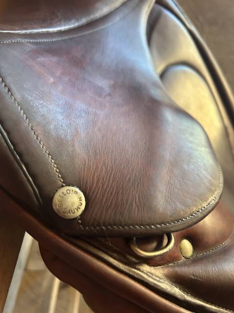 Belloir Saumur dressage 17,5” marron