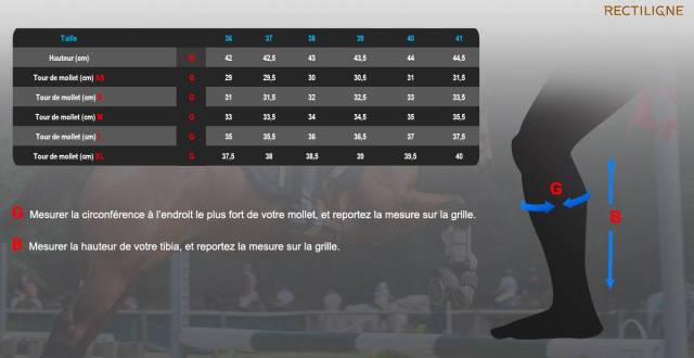 Bottes équitation Rectiligne