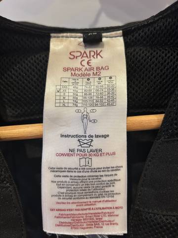AIRBAG SPARK M2 Taille XS