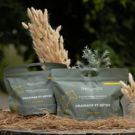 Cataplasme d'argile Drainage detox - Nellumbo