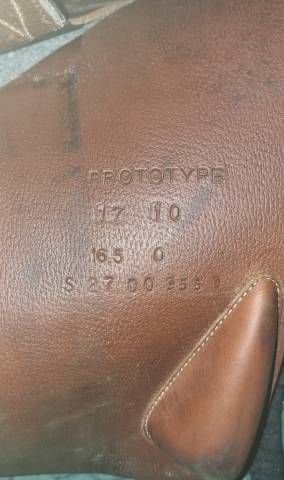 Selle Devoucoux Prototype unique 17" à vendre