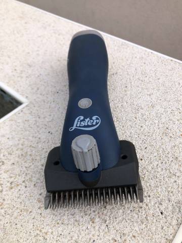 Lister - Tondeuse pour chevaux Eclipse sans fil
