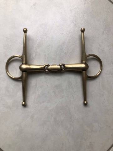 Mors aiguille cheval double brisure cyprium 125cm