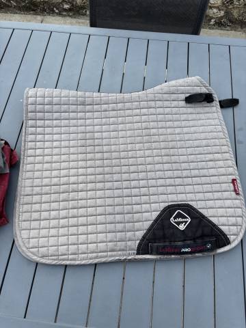 Lemieux tapis de selle & bandes gris