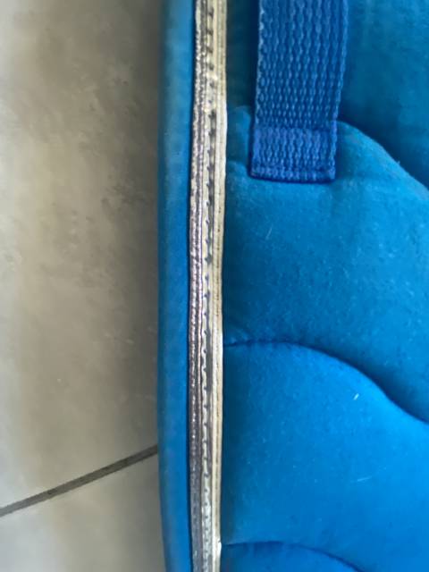 Tapis bleu Equithème