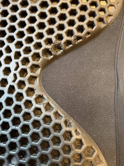 Dessus de selle ortho coccyx en gel noir M ACAVALLO