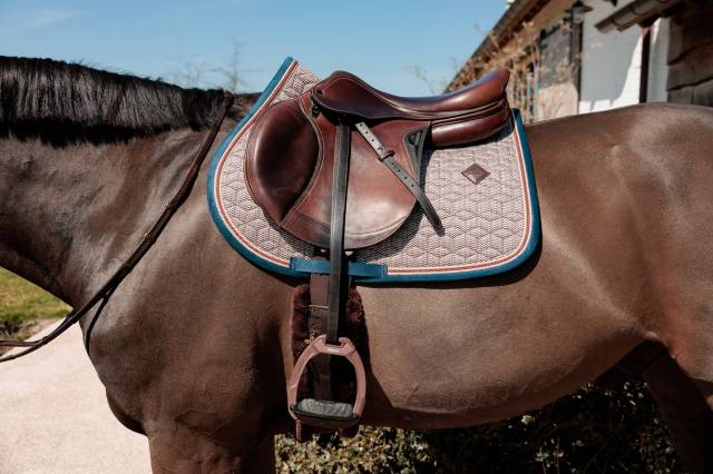 Tapis de selle Pied de Poule - Kentucky - Amorti et respirabilité