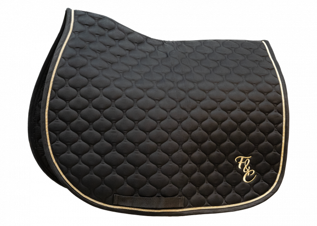 Tapis de selle nossa Flag's & cup - Respirant