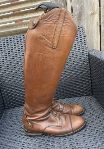 Bottes d’équitation cuir Ferro di Cavallo T37 